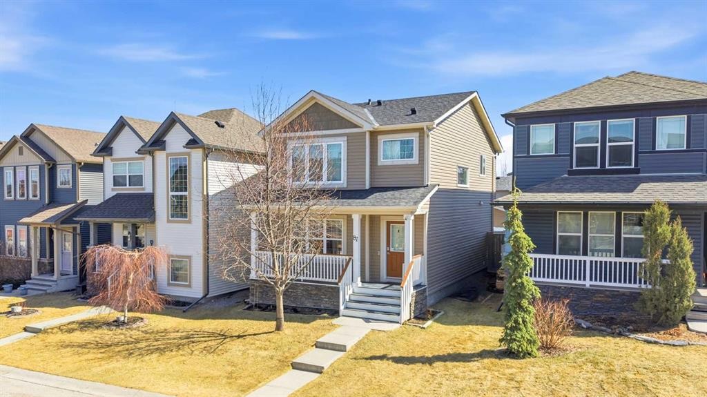 87 Sage Hill Way Nw, Calgary, AB - Outdoor With Deck Patio Veranda With Facade