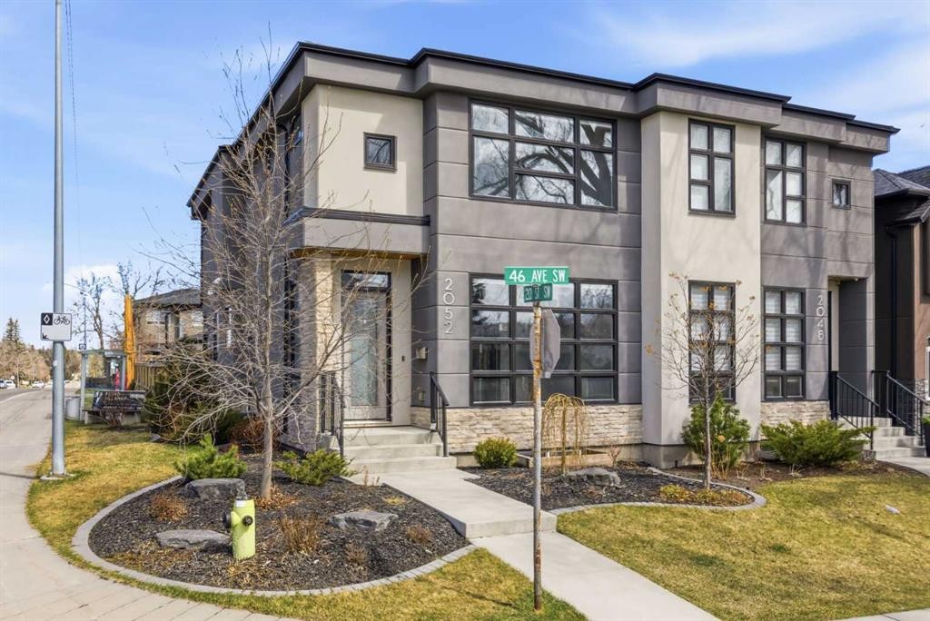 2052 46 Avenue Sw, Calgary, AB - Outdoor With Facade