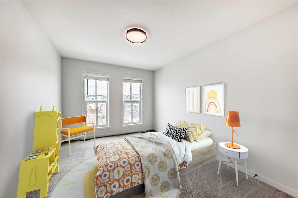 102 Setonstone Manor Se, Calgary, AB - Indoor Photo Showing Bedroom