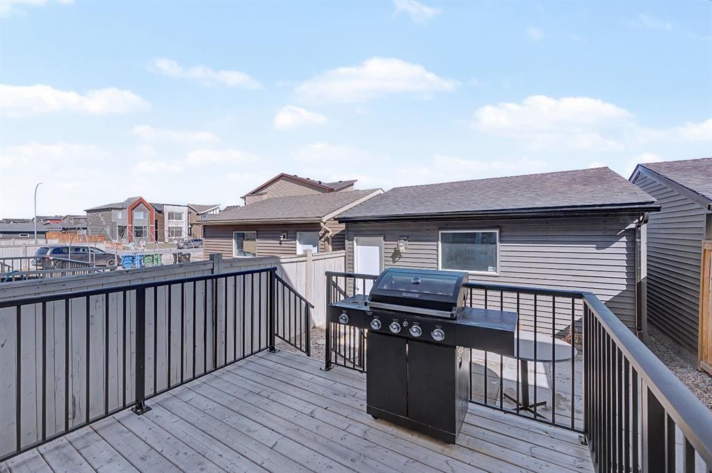 186 Cornerstone Avenue Ne, Calgary, AB - Outdoor With Deck Patio Veranda