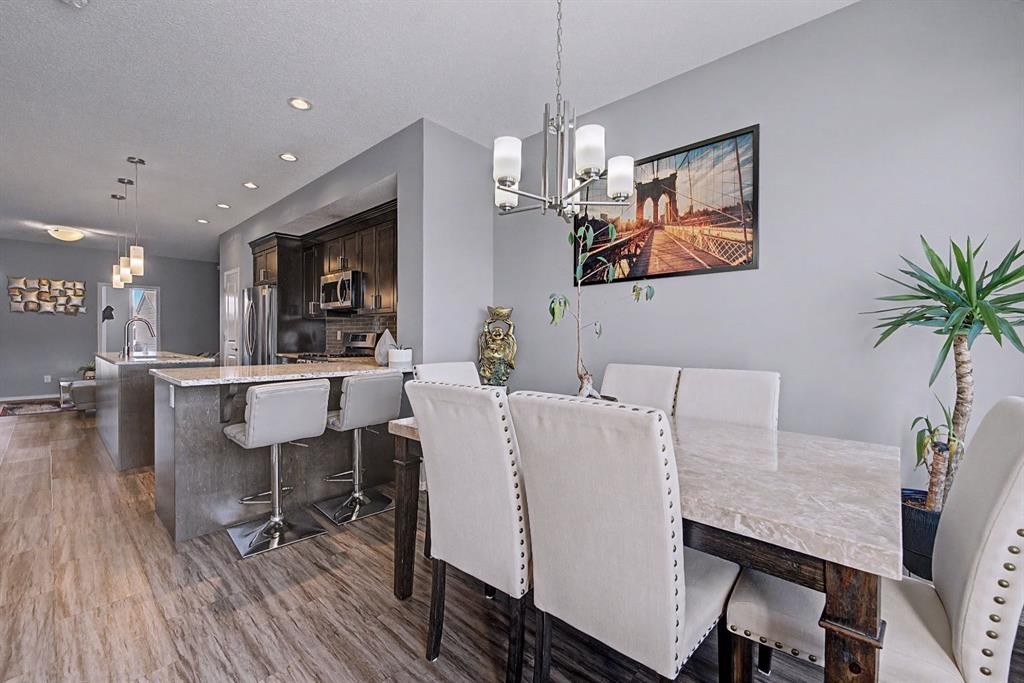 186 Cornerstone Avenue Ne, Calgary, AB - Indoor Photo Showing Dining Room