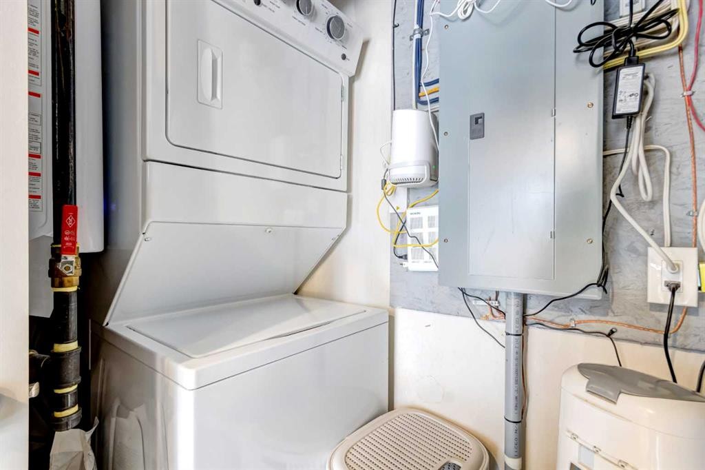15-230 Seton Passage, Calgary, AB - Indoor Photo Showing Laundry Room