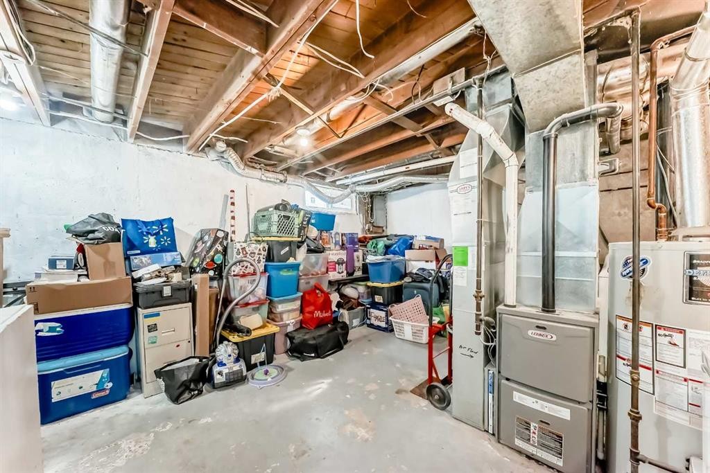 3042 Doverville Crescent Se, Calgary, AB - Indoor Photo Showing Basement