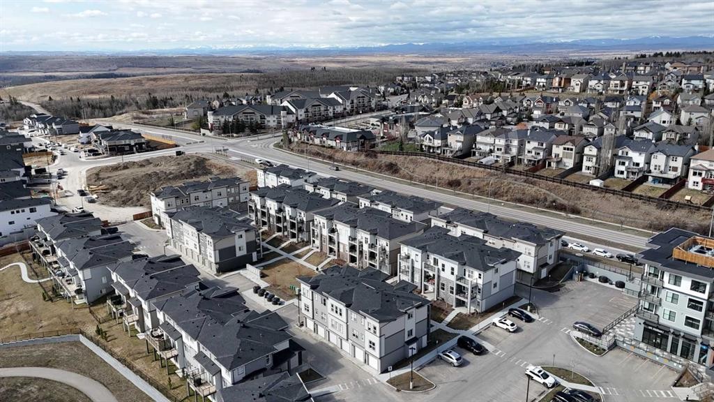 132 Spring Creek Common Sw, Calgary, AB - Outdoor With View