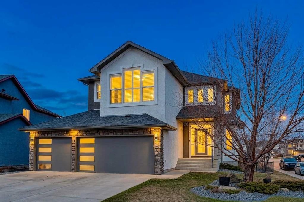 385 Rainbow Falls Way, Chestermere, AB - Outdoor With Facade