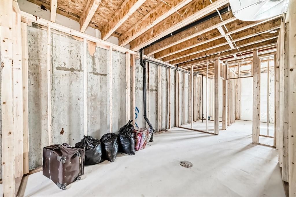 324 Cornerbrook Drive Ne, Calgary, AB - Indoor Photo Showing Basement