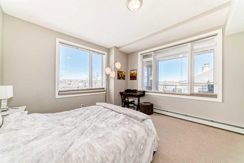 3506-24 Hemlock Crescent Sw, Calgary, AB - Indoor Photo Showing Bedroom