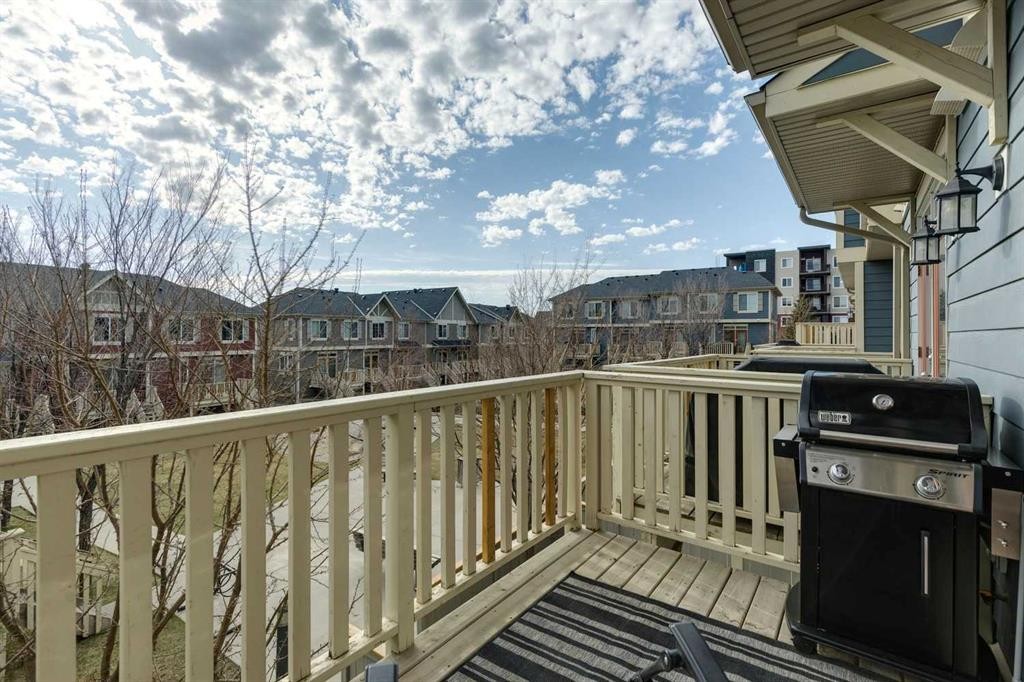 46 Kinlea Common Nw, Calgary, AB - Outdoor With Balcony
