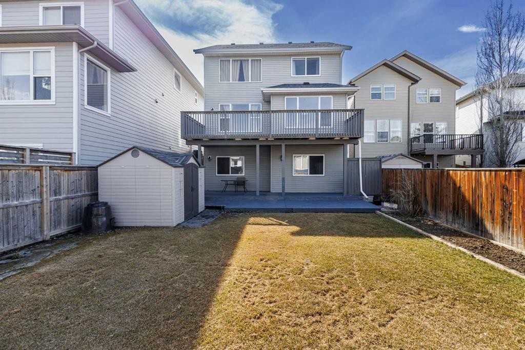 91 Panamount Common Nw, Calgary, AB - Outdoor With Deck Patio Veranda