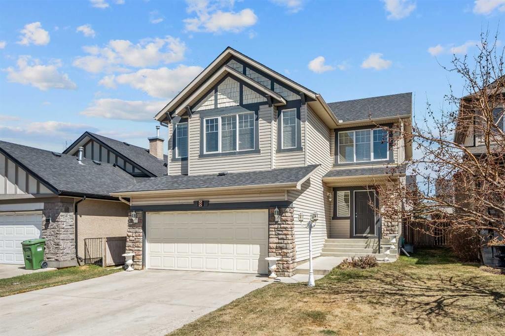8 Chapalina Rise Se, Calgary, AB - Outdoor With Facade