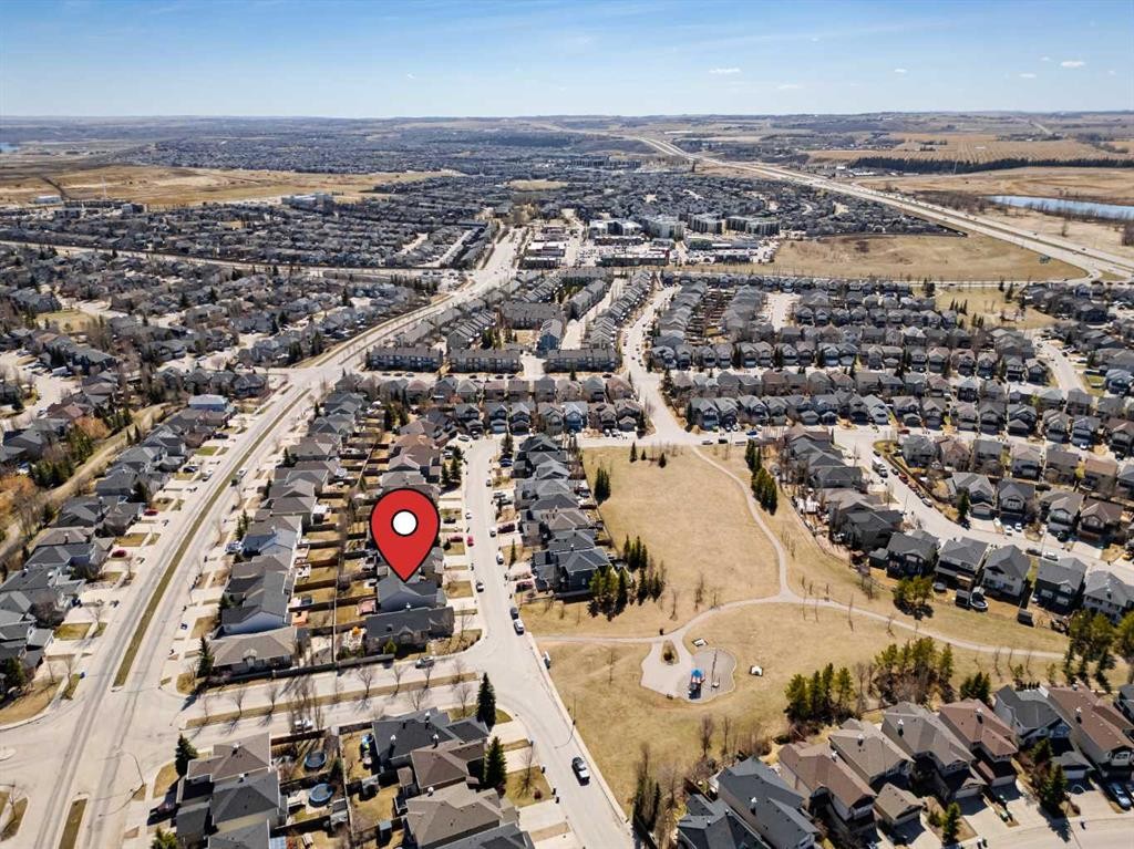 8 Chapalina Rise Se, Calgary, AB - Outdoor With View
