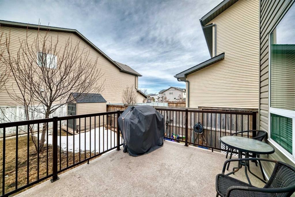 795 New Brighton Drive Se, Calgary, AB - Outdoor With Deck Patio Veranda With Exterior