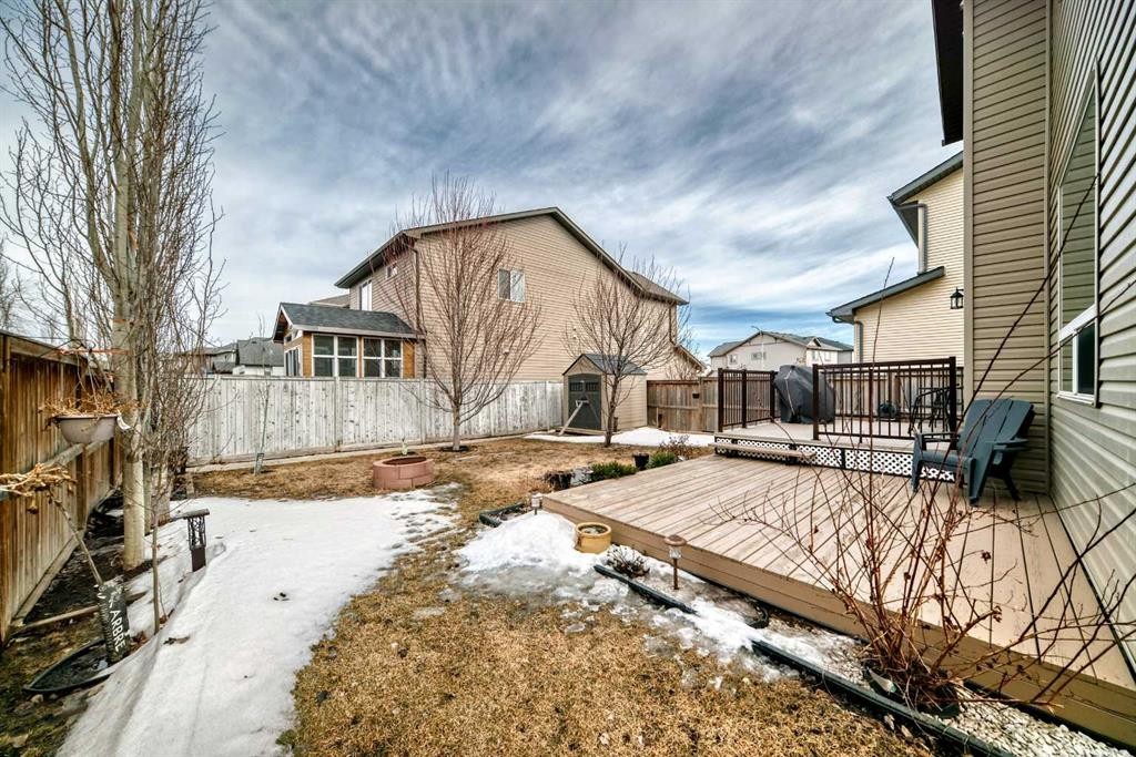 795 New Brighton Drive Se, Calgary, AB - Outdoor With Deck Patio Veranda