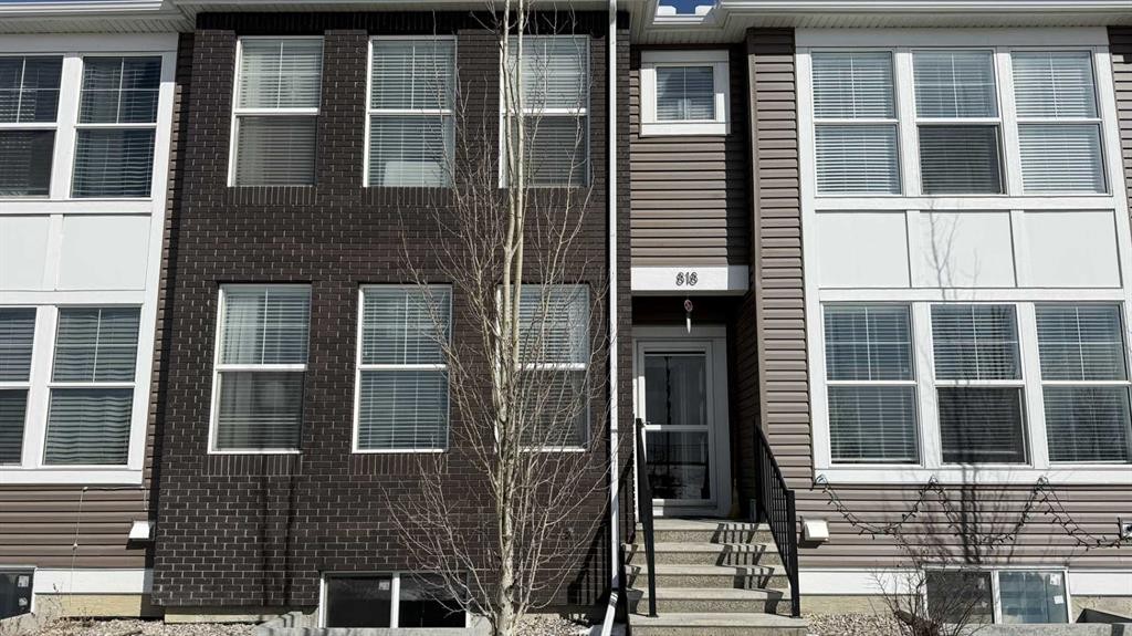 818 Cornerstone Boulevard Ne, Calgary, AB - Outdoor With Facade