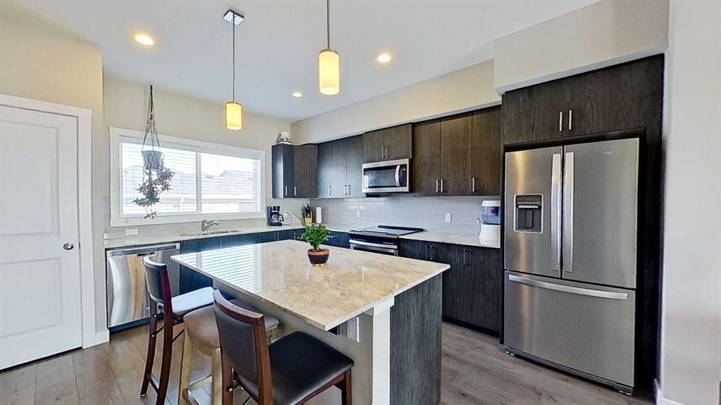 818 Cornerstone Boulevard Ne, Calgary, AB - Indoor Photo Showing Kitchen With Stainless Steel Kitchen With Upgraded Kitchen