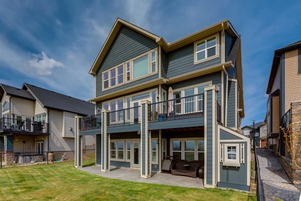 308 Rainbow Falls Way, Chestermere, AB - Outdoor With Balcony