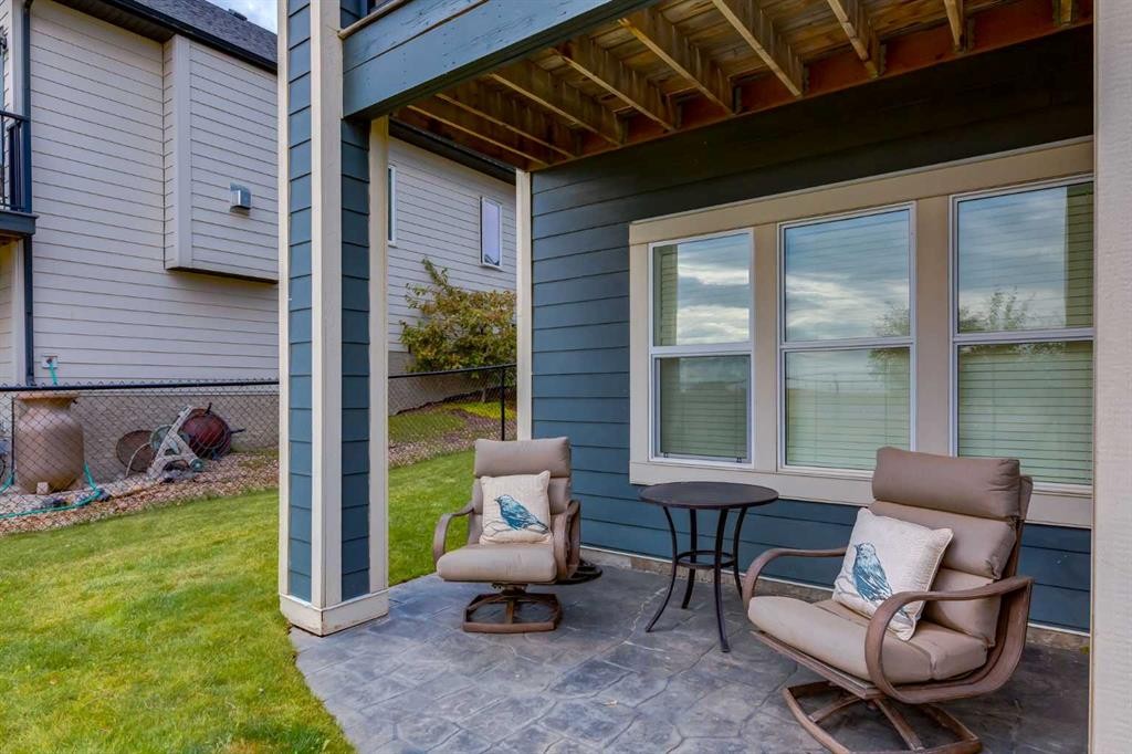 308 Rainbow Falls Way, Chestermere, AB - Outdoor With Deck Patio Veranda With Exterior