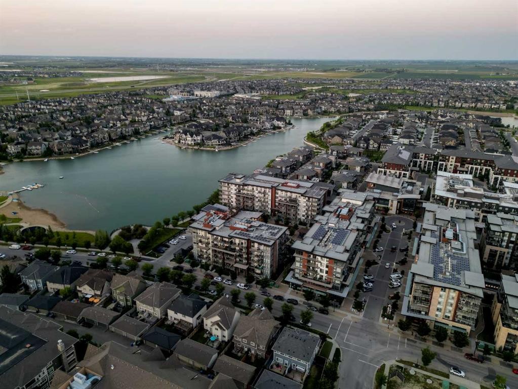 212-12 Mahogany Path Se, Calgary, AB - Outdoor With Body Of Water With View