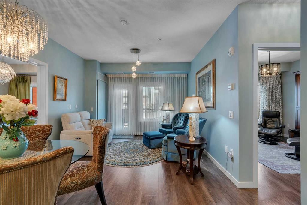 212-12 Mahogany Path Se, Calgary, AB - Indoor Photo Showing Living Room