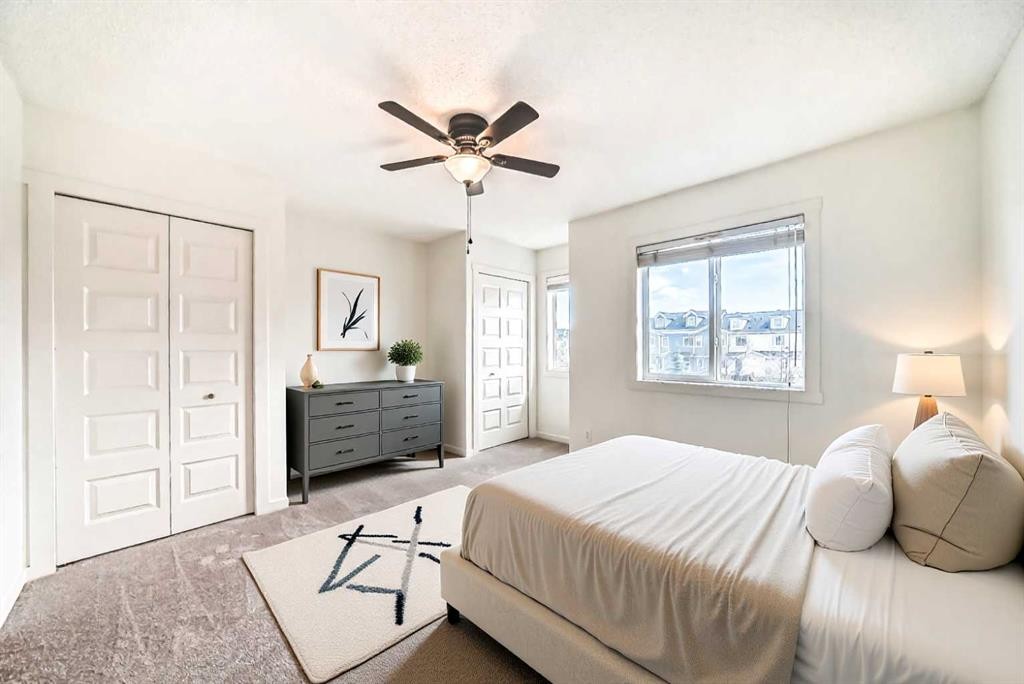 56 Auburn Bay Link Se, Calgary, AB - Indoor Photo Showing Bedroom