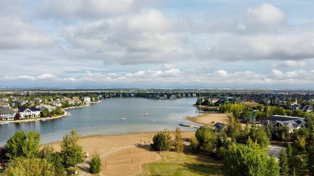56 Auburn Bay Link Se, Calgary, AB - Outdoor With Body Of Water With View
