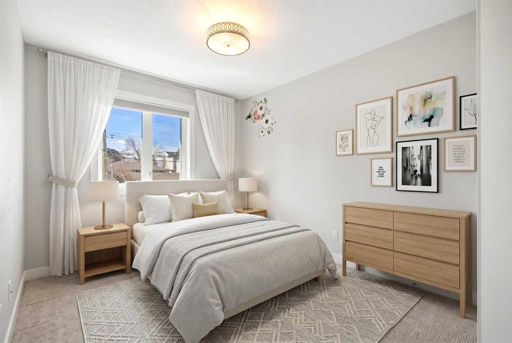 2427 22A Street Nw, Calgary, AB - Indoor Photo Showing Bedroom