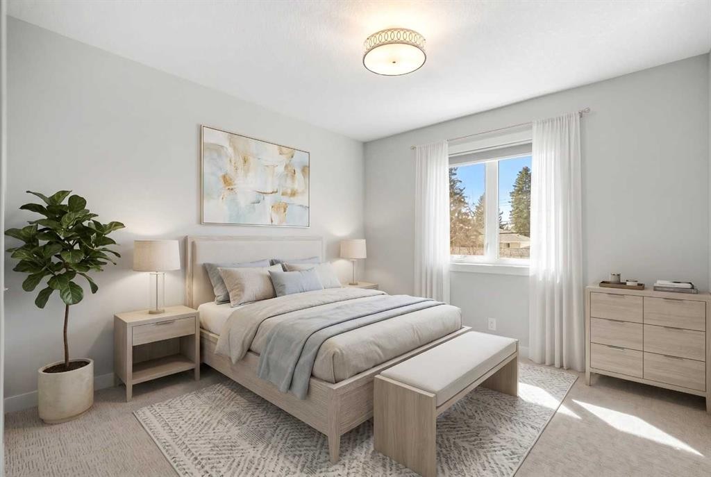 2427 22A Street Nw, Calgary, AB - Indoor Photo Showing Bedroom