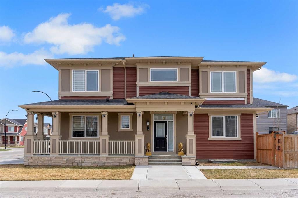 112 Cityside Terrace Ne, Calgary, AB - Outdoor With Deck Patio Veranda With Facade