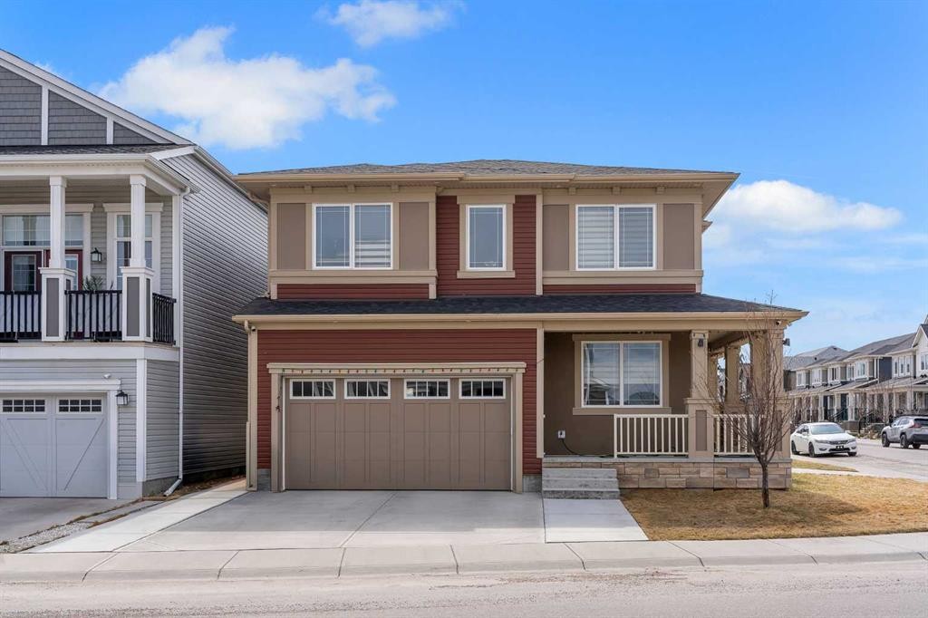 112 Cityside Terrace Ne, Calgary, AB - Outdoor With Deck Patio Veranda With Facade