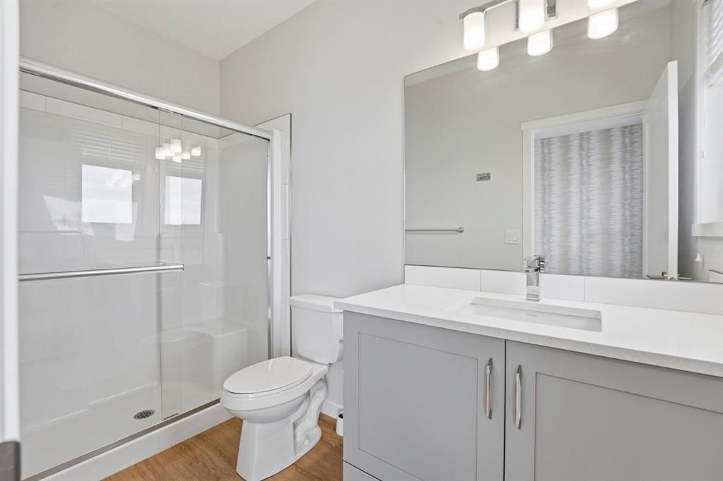 84 Shawnee Common Sw, Calgary, AB - Indoor Photo Showing Bathroom