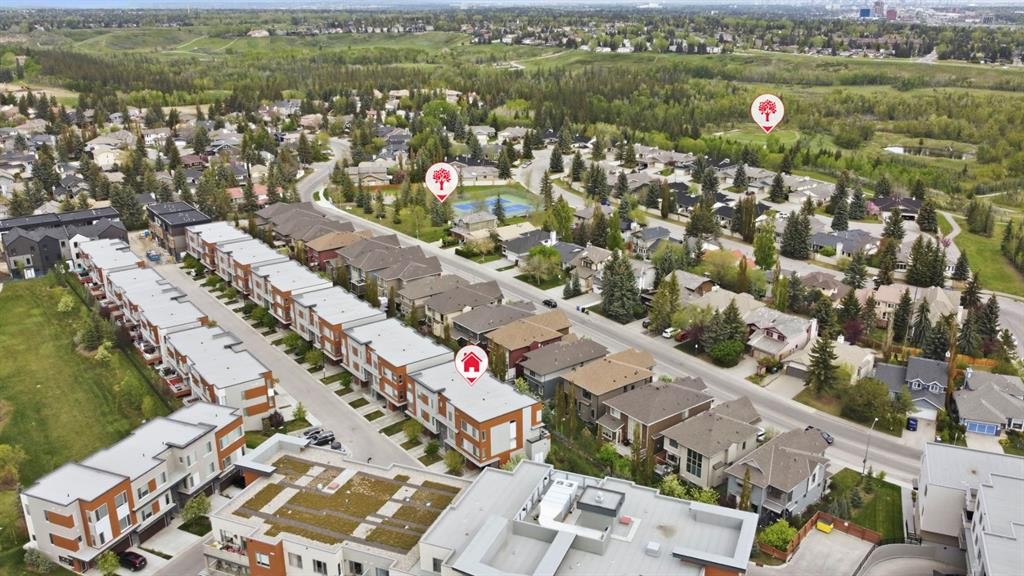 84 Shawnee Common Sw, Calgary, AB - Outdoor With View