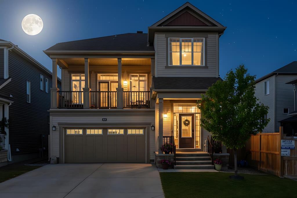 44 Cityside Rise Ne, Calgary, AB - Outdoor With Balcony
