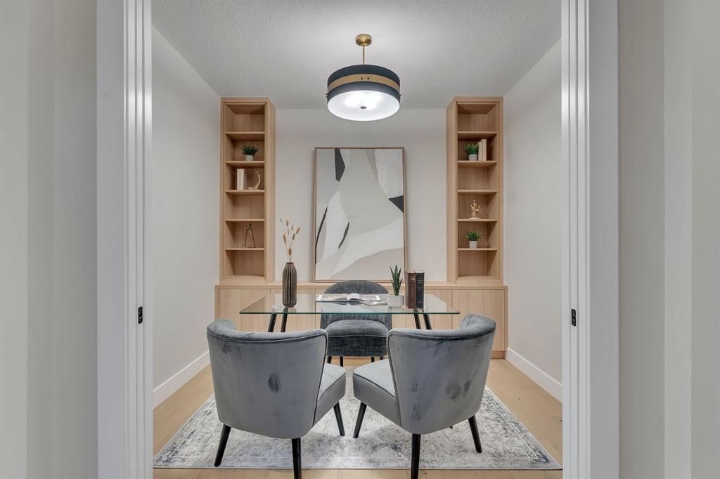 12 Spring Creek Point Sw, Calgary, AB - Indoor Photo Showing Office