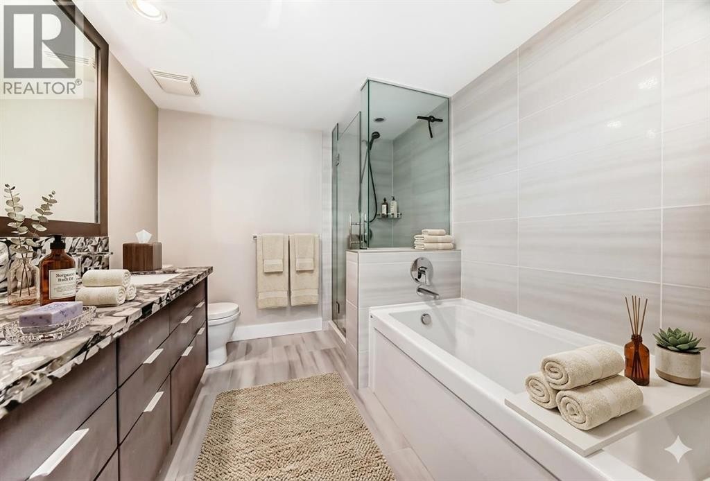 554 Riverfront Lane Se, Calgary, AB - Indoor Photo Showing Bathroom