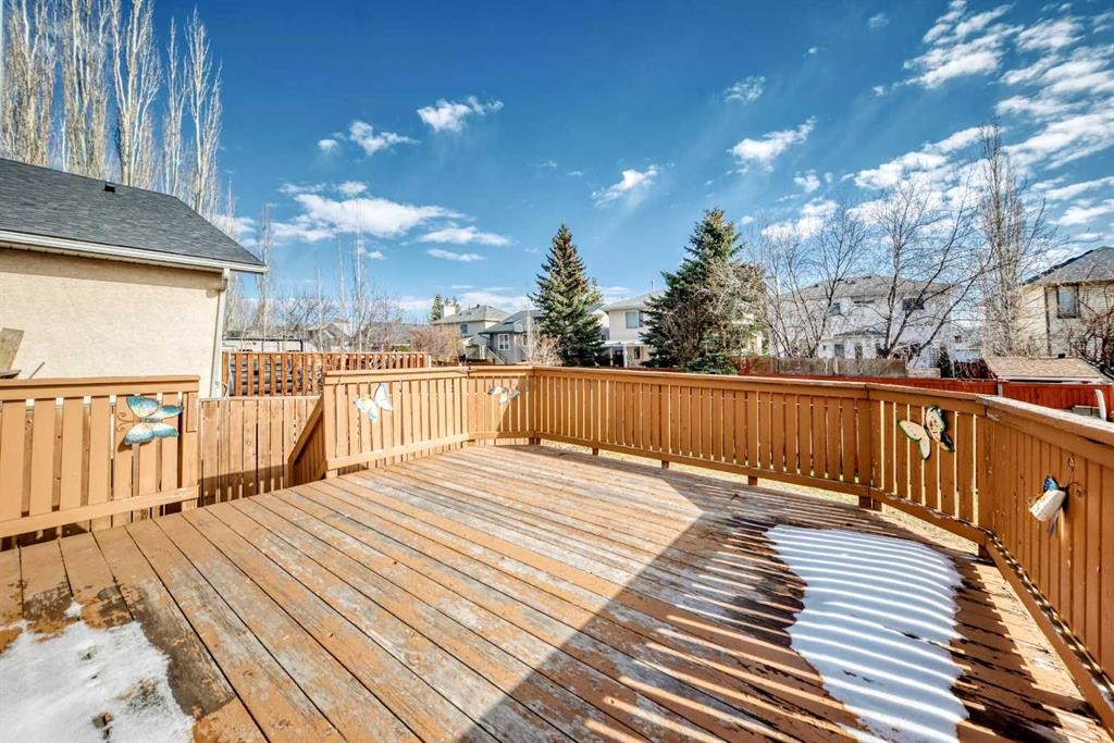 128 Harvest Park Road Ne, Calgary, AB - Outdoor With Deck Patio Veranda