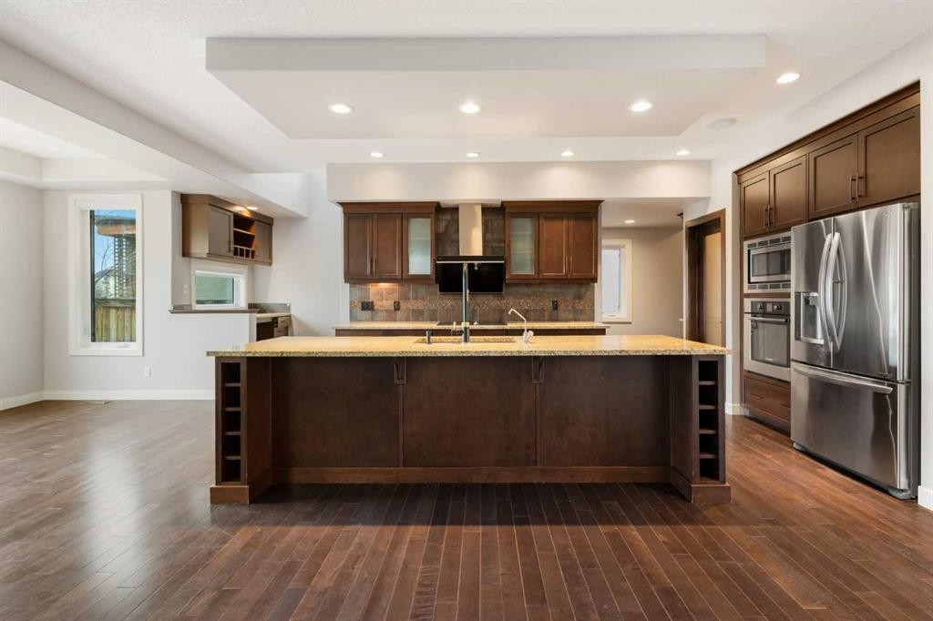 13 Sage Hill Landing Nw, Calgary, AB - Indoor Photo Showing Kitchen With Stainless Steel Kitchen