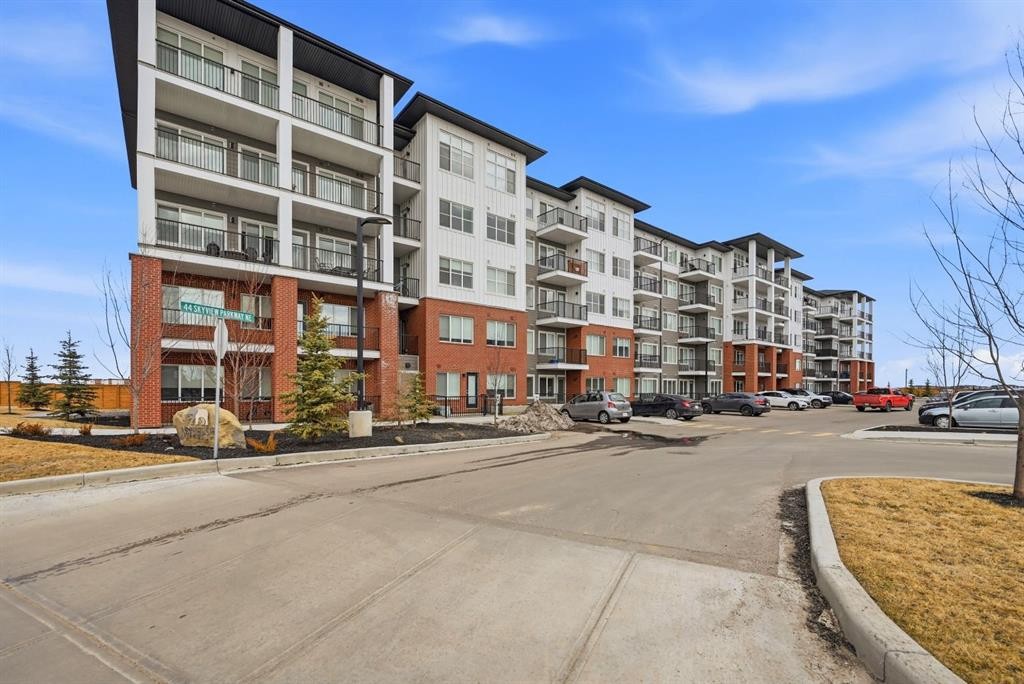 2304-44 Skyview Parkway, Calgary, AB - Outdoor With Balcony With Facade