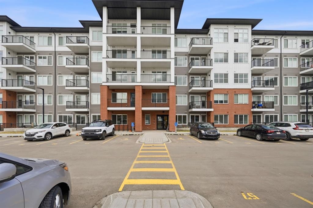 2304-44 Skyview Parkway, Calgary, AB - Outdoor With Balcony With Facade