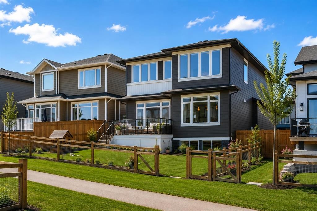 84 Saltsage Heath, Rural Rocky View County, AB - Outdoor With Deck Patio Veranda With Facade