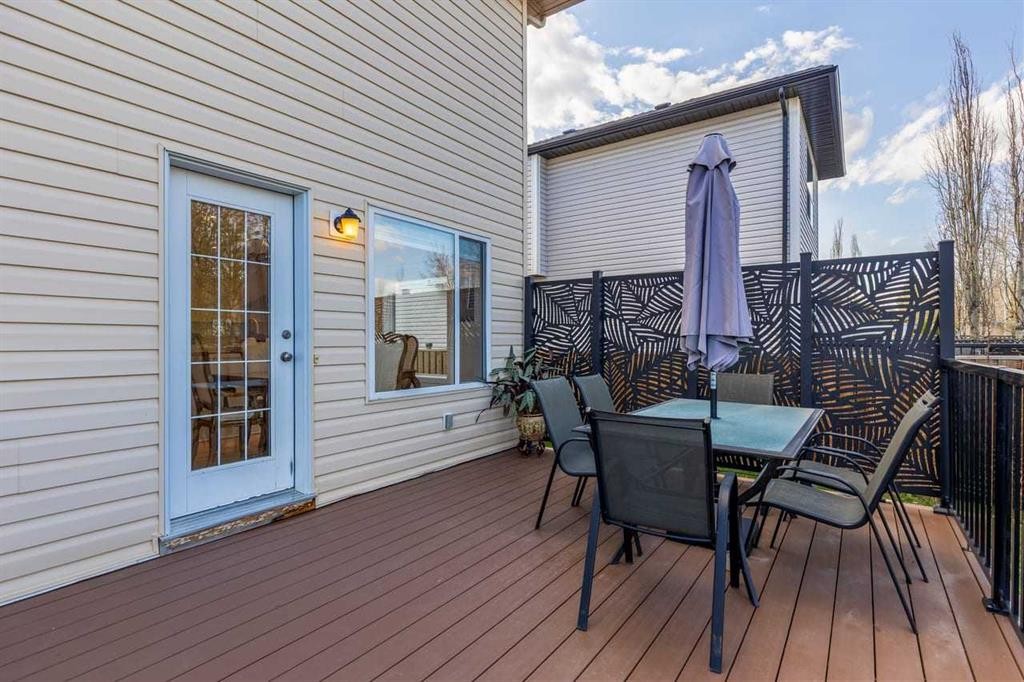 72 Crystalridge Crescent, Okotoks, AB - Outdoor With Deck Patio Veranda With Exterior