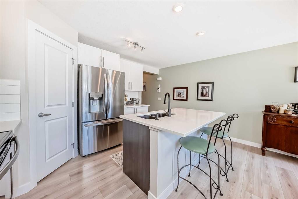 434 Sage Hill Grove Nw, Calgary, AB - Indoor Photo Showing Kitchen With Stainless Steel Kitchen With Double Sink
