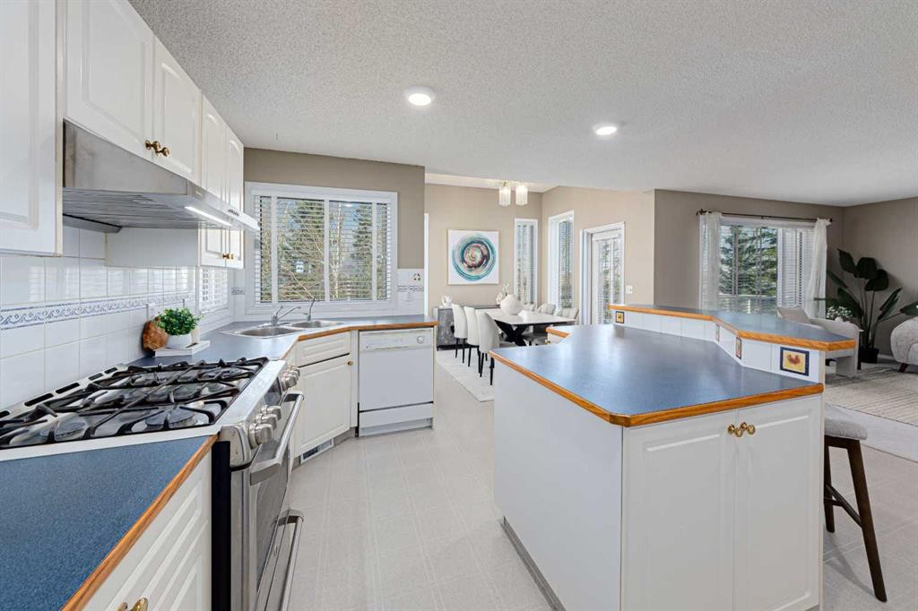 12 Hampstead Gardens Nw, Calgary, AB - Indoor Photo Showing Kitchen With Upgraded Kitchen
