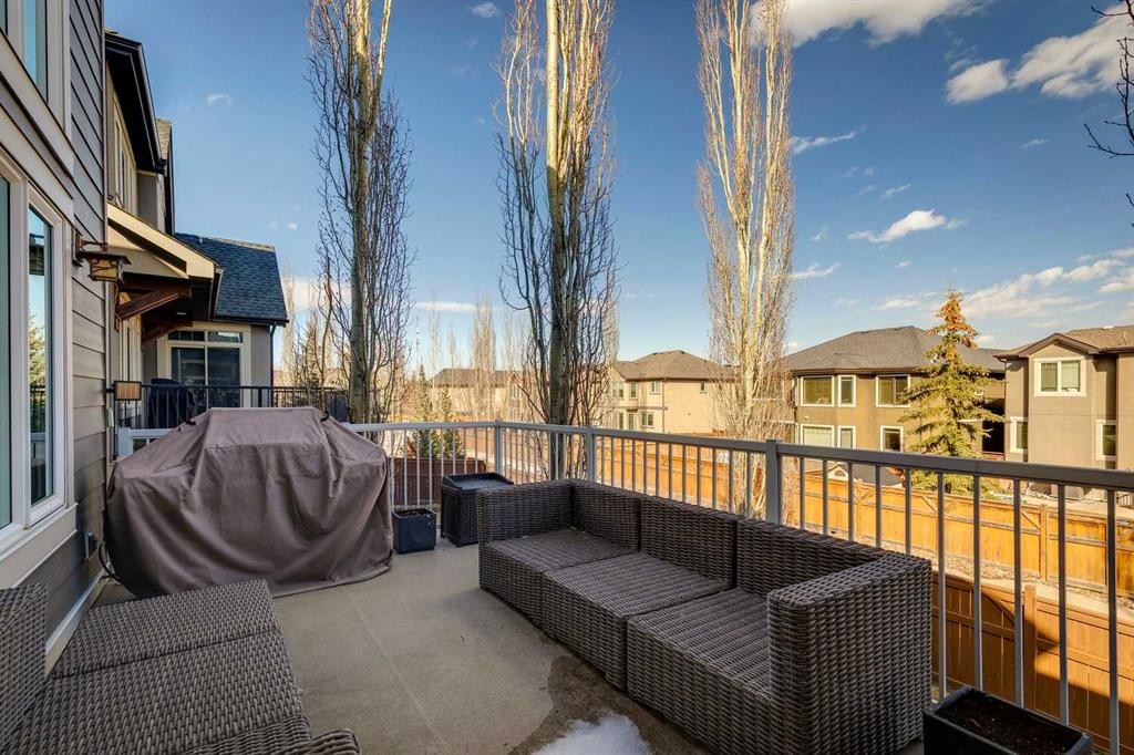 44 Aspen Summit Drive Sw, Calgary, AB - Outdoor With Deck Patio Veranda With Exterior