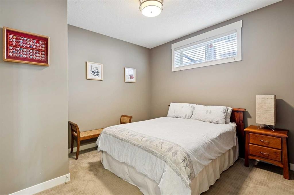 44 Aspen Summit Drive Sw, Calgary, AB - Indoor Photo Showing Bedroom