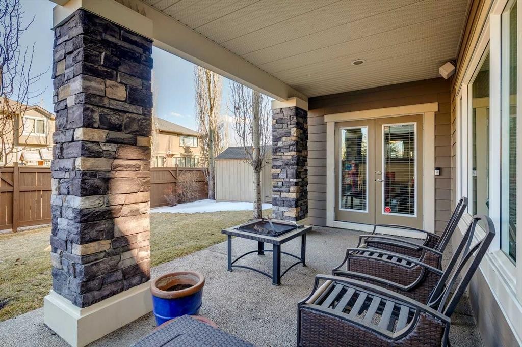 44 Aspen Summit Drive Sw, Calgary, AB - Outdoor With Deck Patio Veranda With Exterior