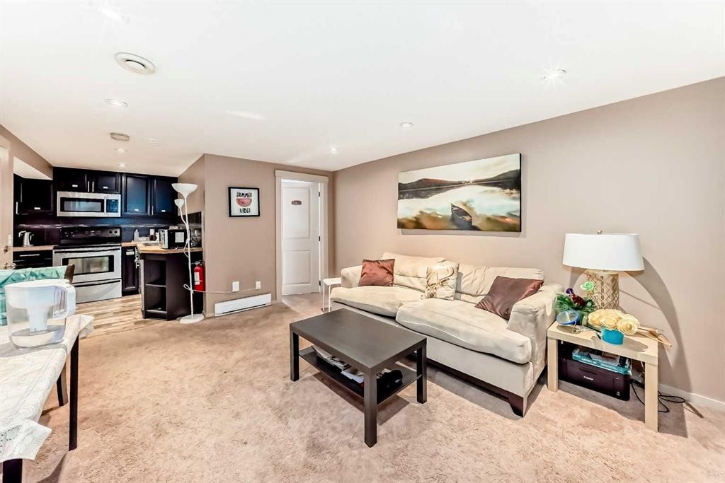 2508 Morley Trail Nw, Calgary, AB - Indoor Photo Showing Living Room