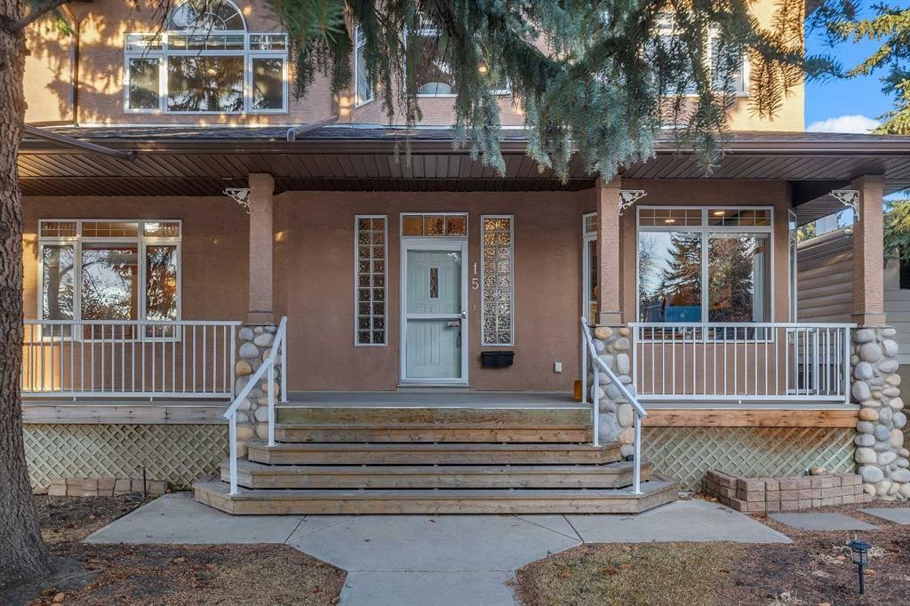 15 Rosery Drive Nw, Calgary, AB - Outdoor With Deck Patio Veranda