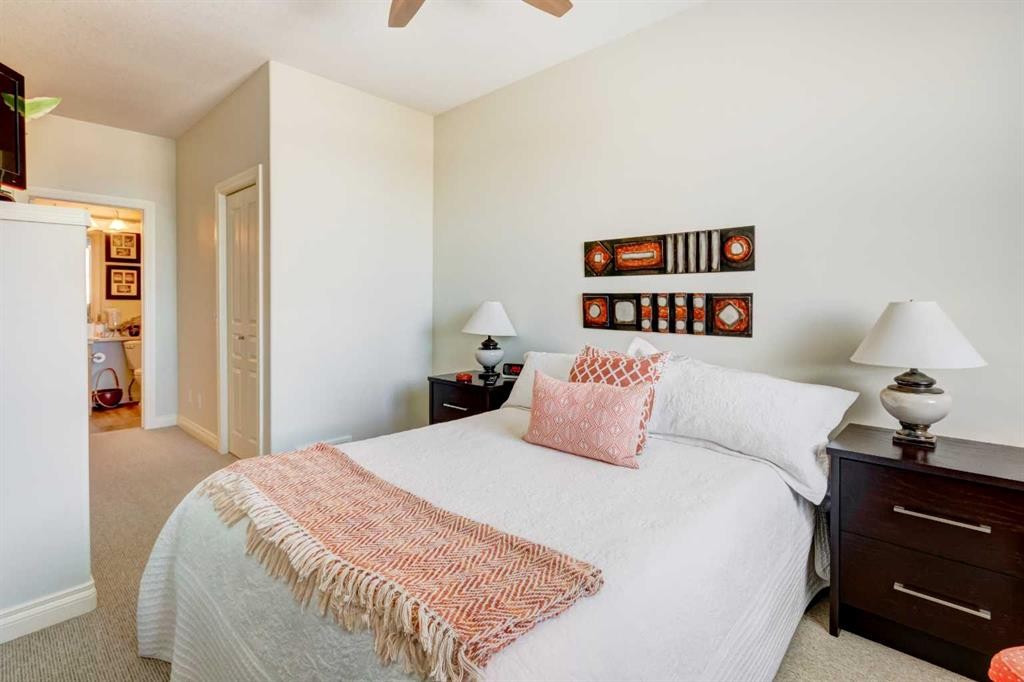 55 Tucker Circle, Okotoks, AB - Indoor Photo Showing Bedroom