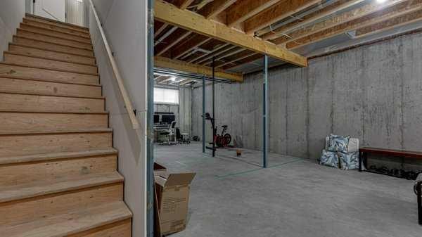 B-10 Evergreen Way, Red Deer, AB - Indoor Photo Showing Basement