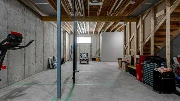 B-10 Evergreen Way, Red Deer, AB - Indoor Photo Showing Basement